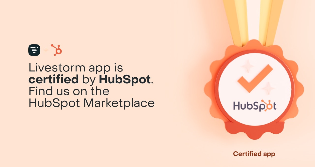 Hubspot integrations for Marketers - Livestorm