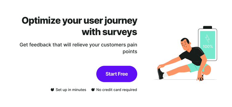 Optimize user journeys with Survicate