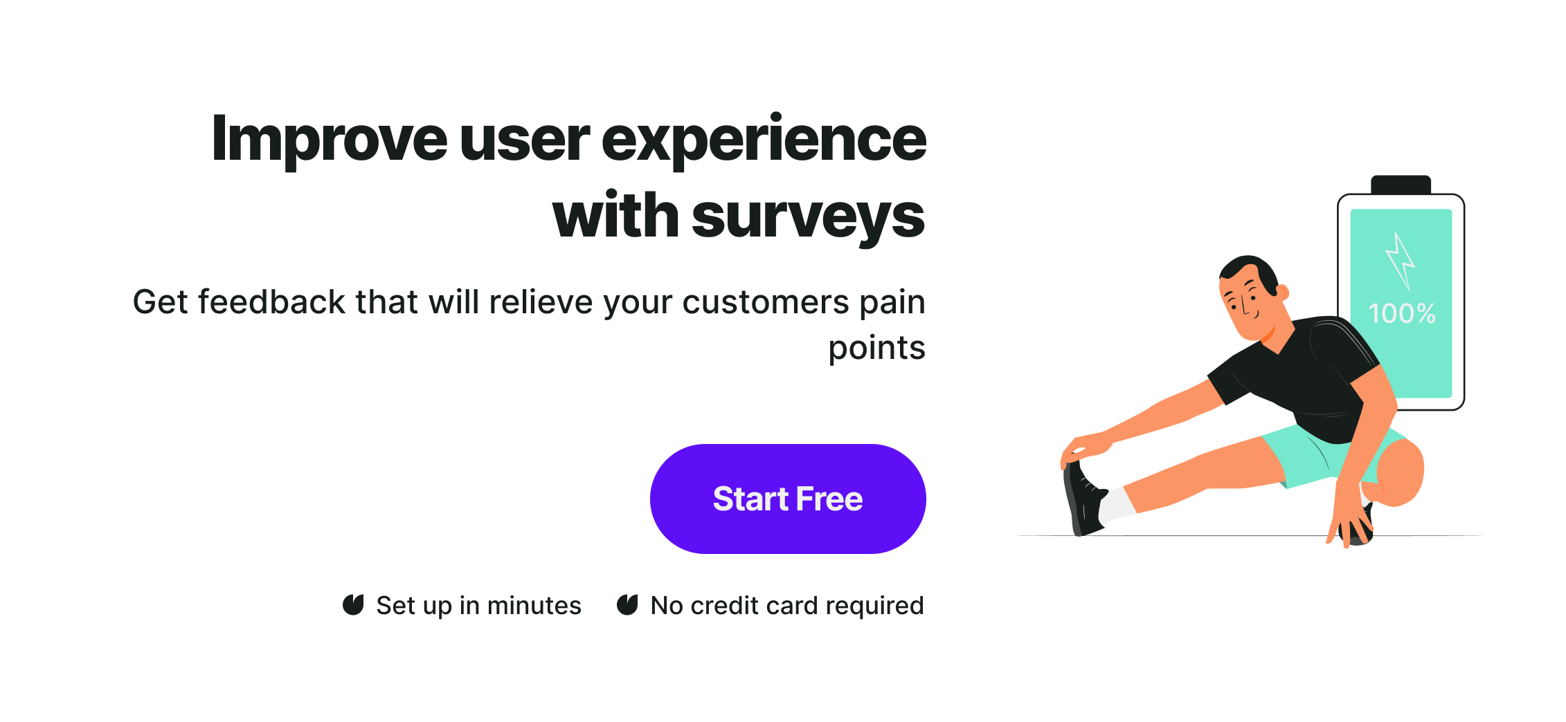Improve customer experience with Survicate's microsurveys.