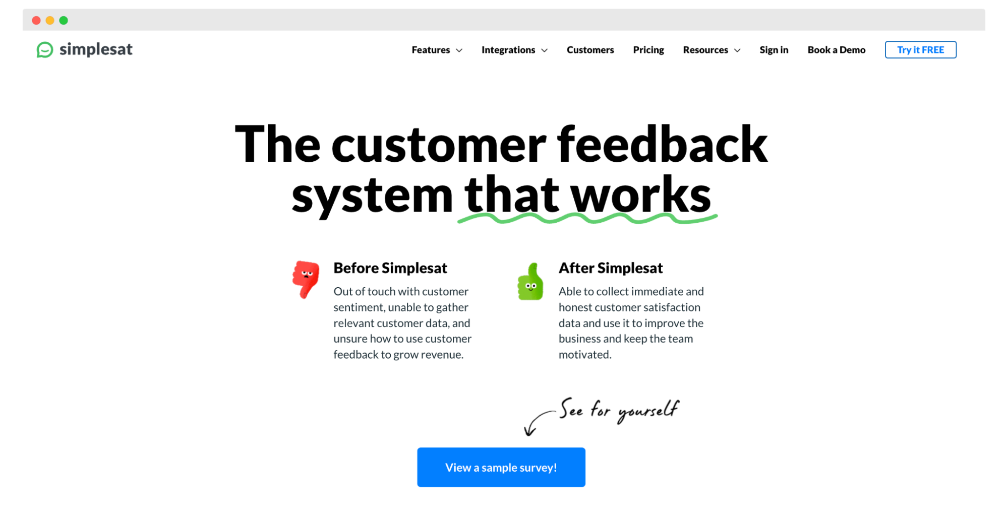 Salesforce Survey Tools - Simplesat.