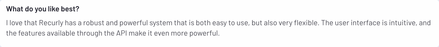 Customer Service Tools - Recurly review