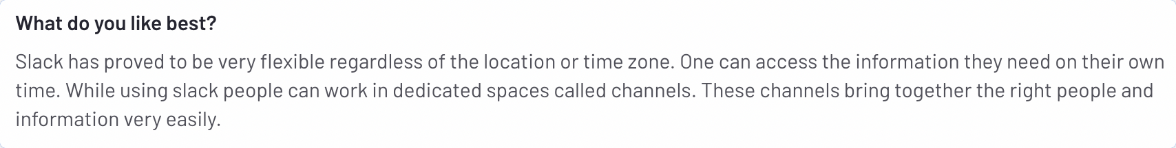 Customer Service Tools - Slack review