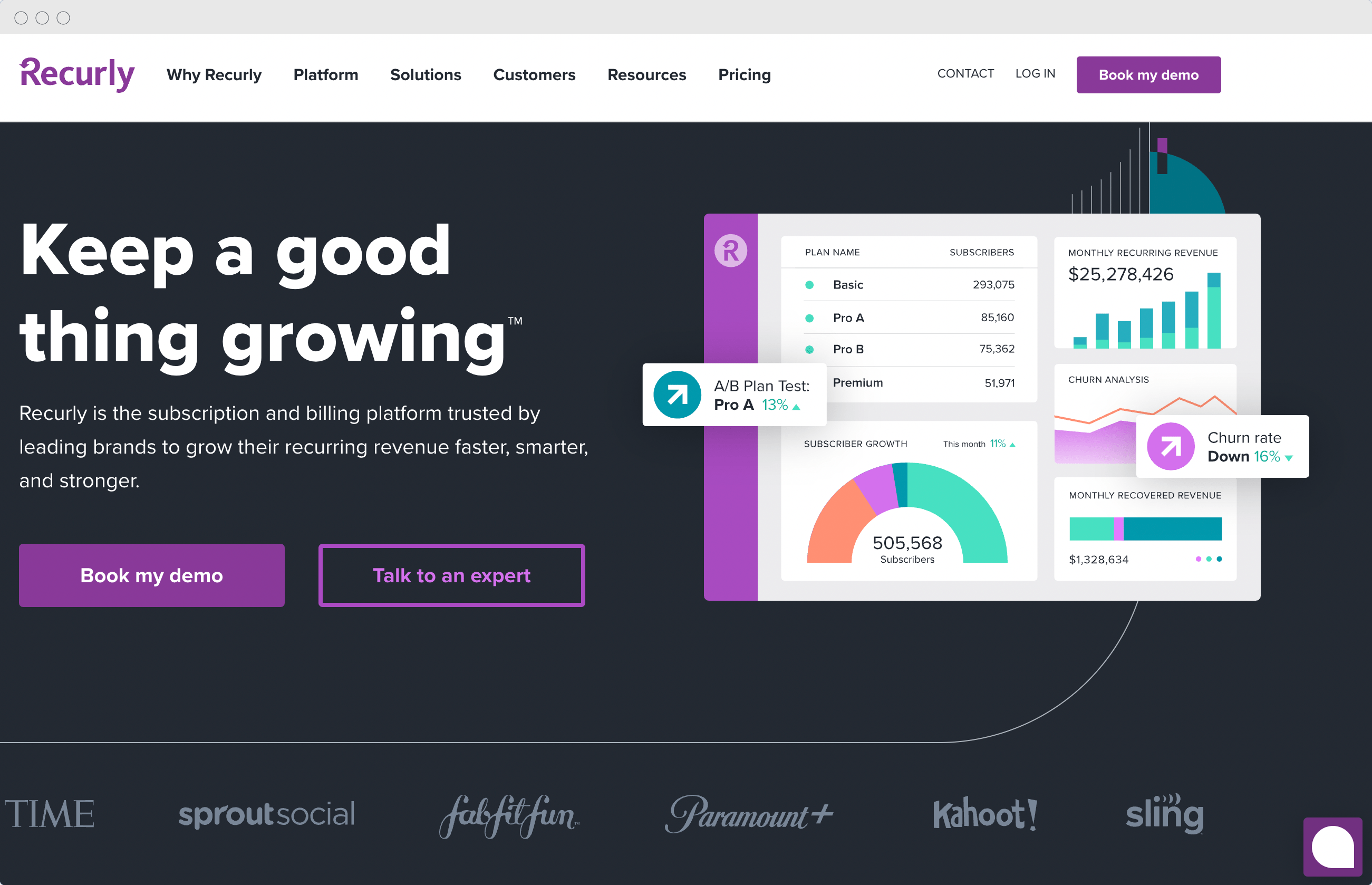 Customer Service Tools - Recurly