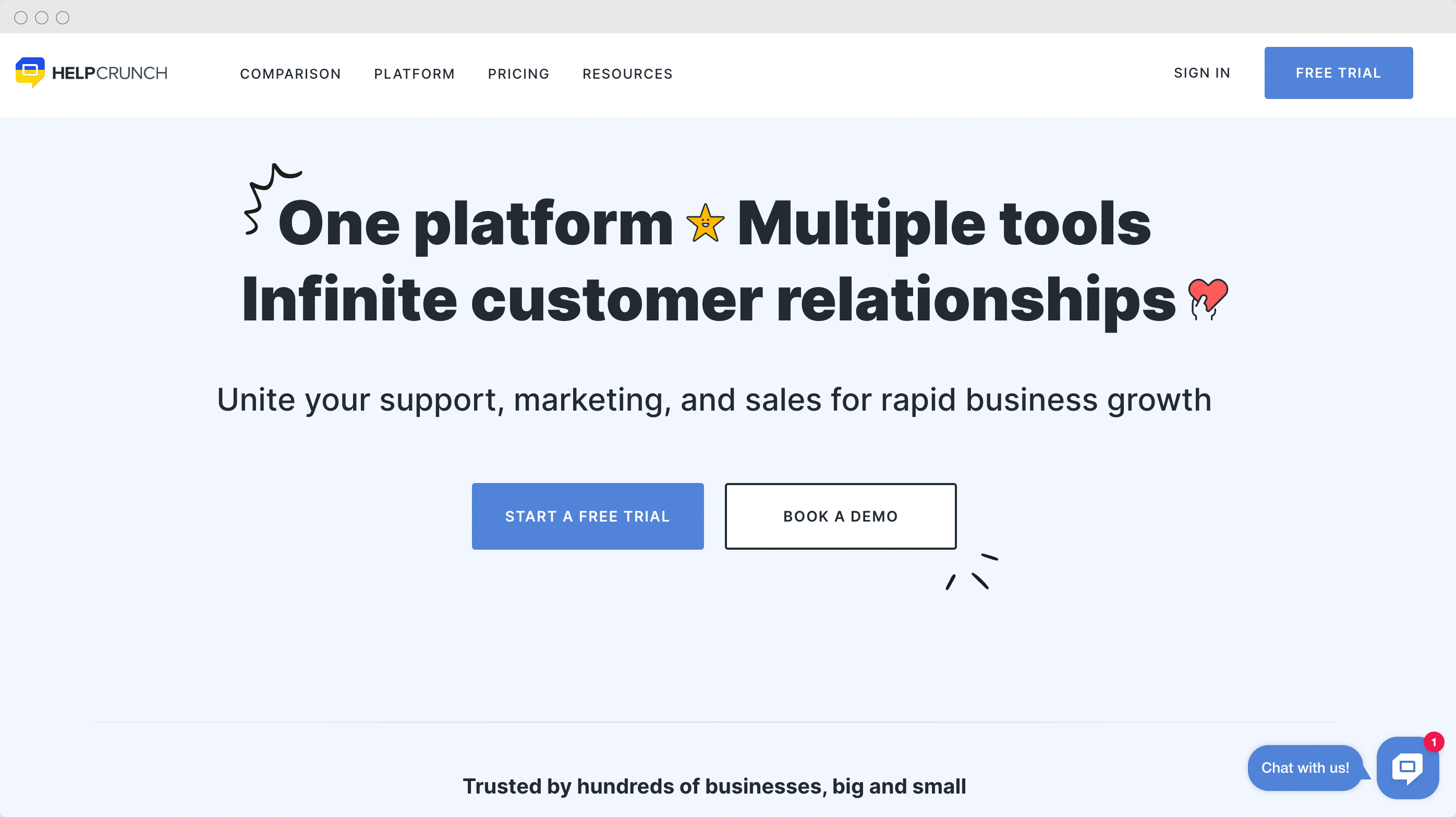 Customer Service Tools - HelpCrunch