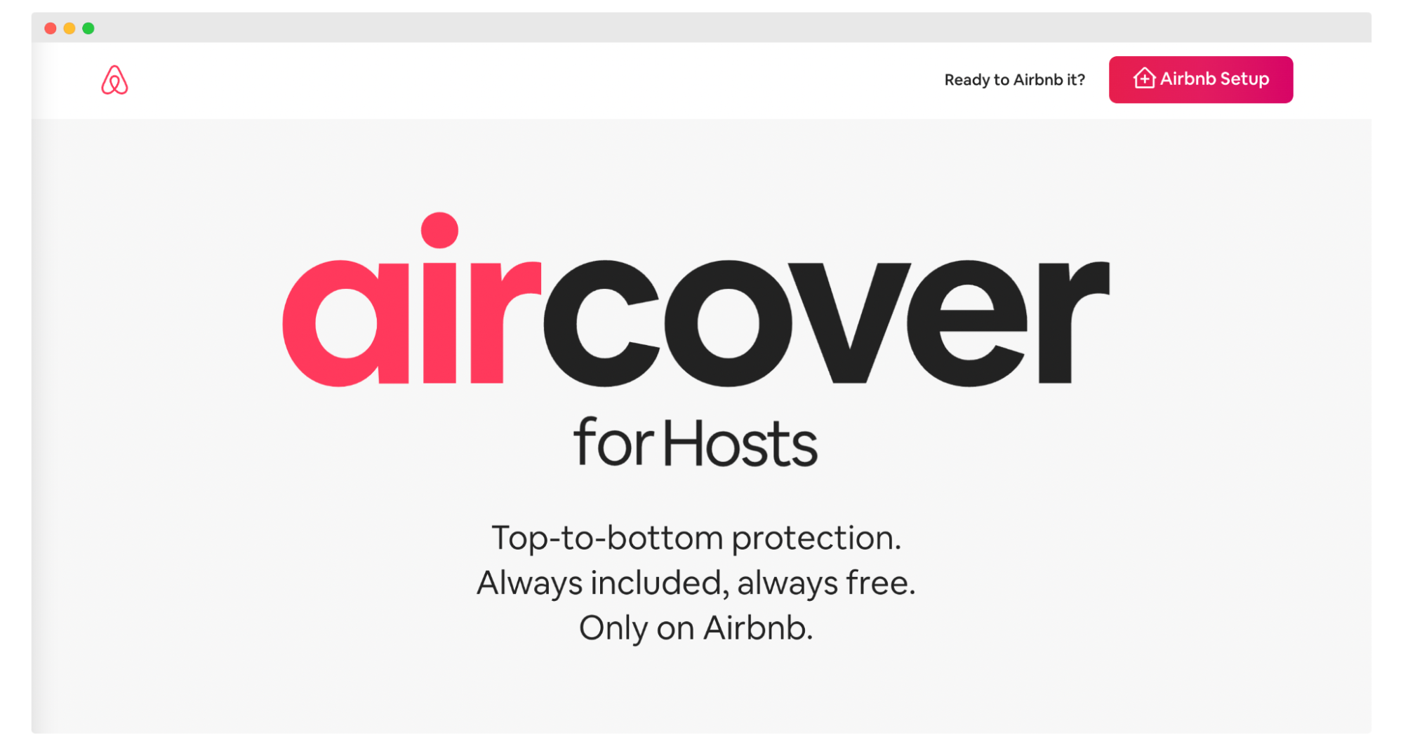 Airbnb's guarantee for hosts