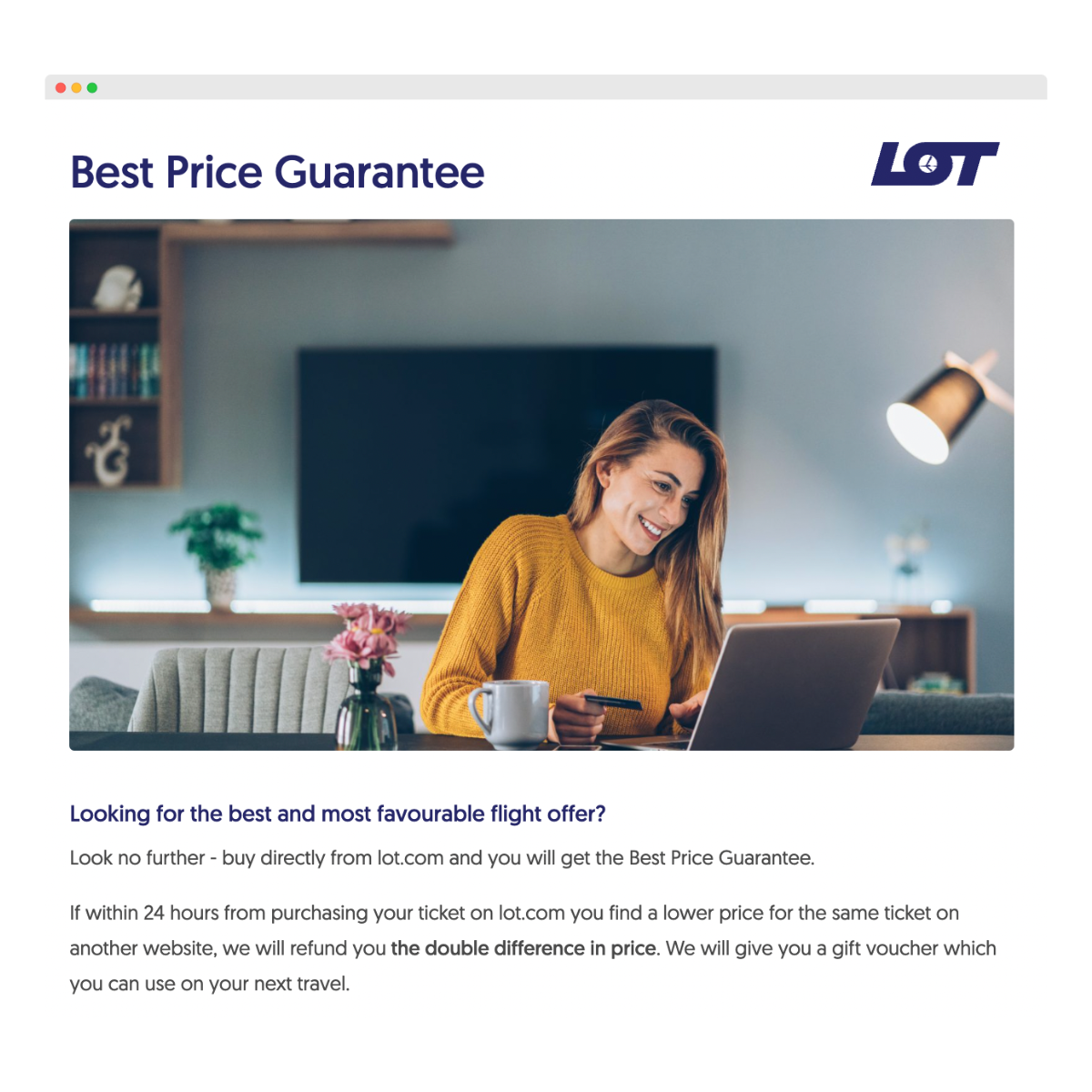 LOT best price guarantee