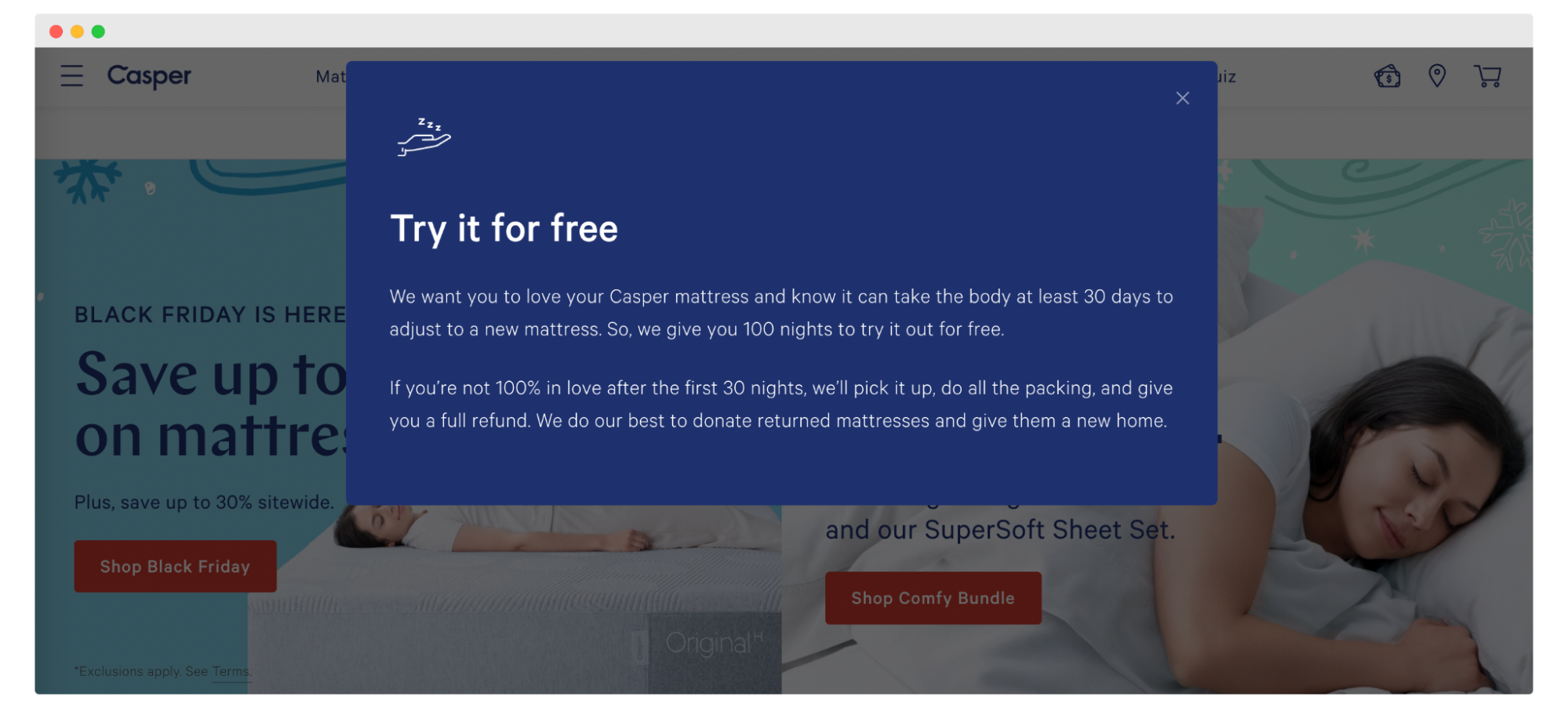 casper mattress guarantee