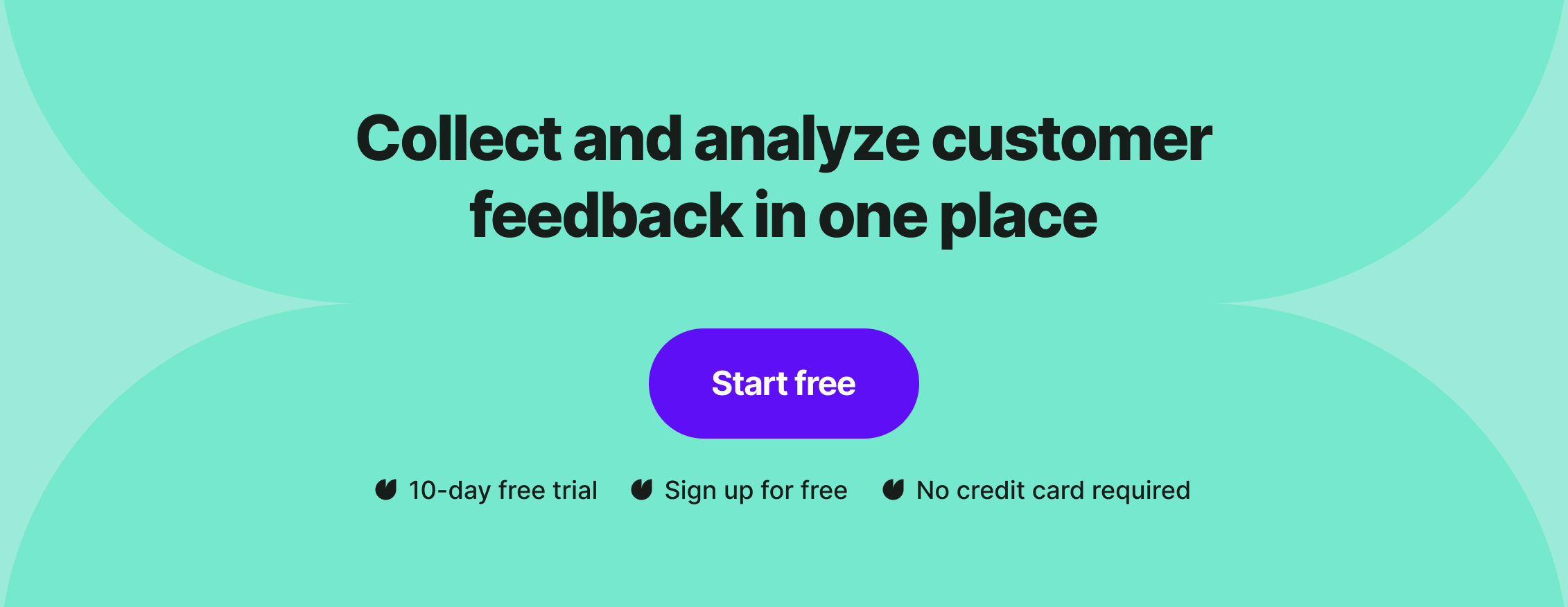 Collect and analyze customer feedback in one place with Survicate.