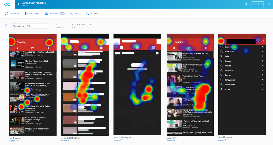 website heatmap
