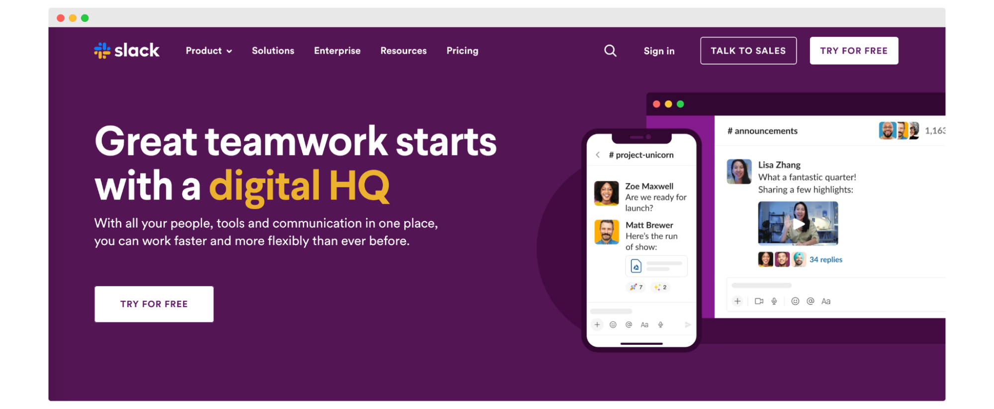 Intercom integrations - Slack