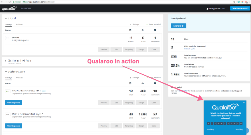 Market Research Tools - Qualaroo